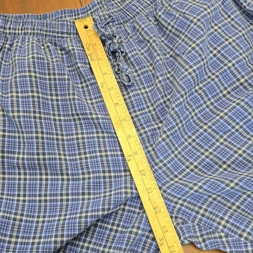 POLO by RALPH LAUREN Blue Plaid Pajama Pants Men's‎ Large